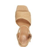 Calyn Raffia Platform Sandal