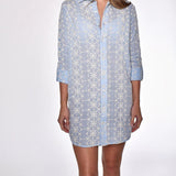 Embroidery Mini Dress