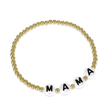 Bozkurt Jewelry 3mm Mama Bracelet