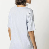Hi-Low Elbow Sleeve Tee