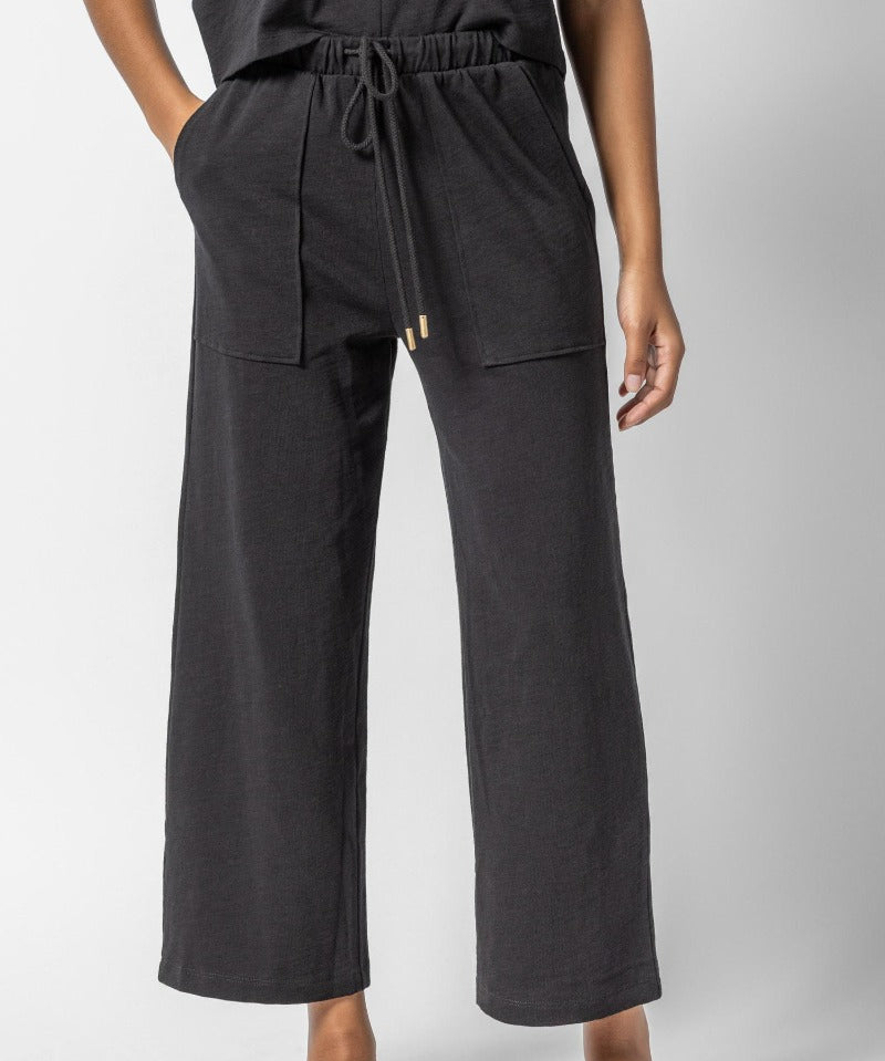 Cropped Pull On Pant