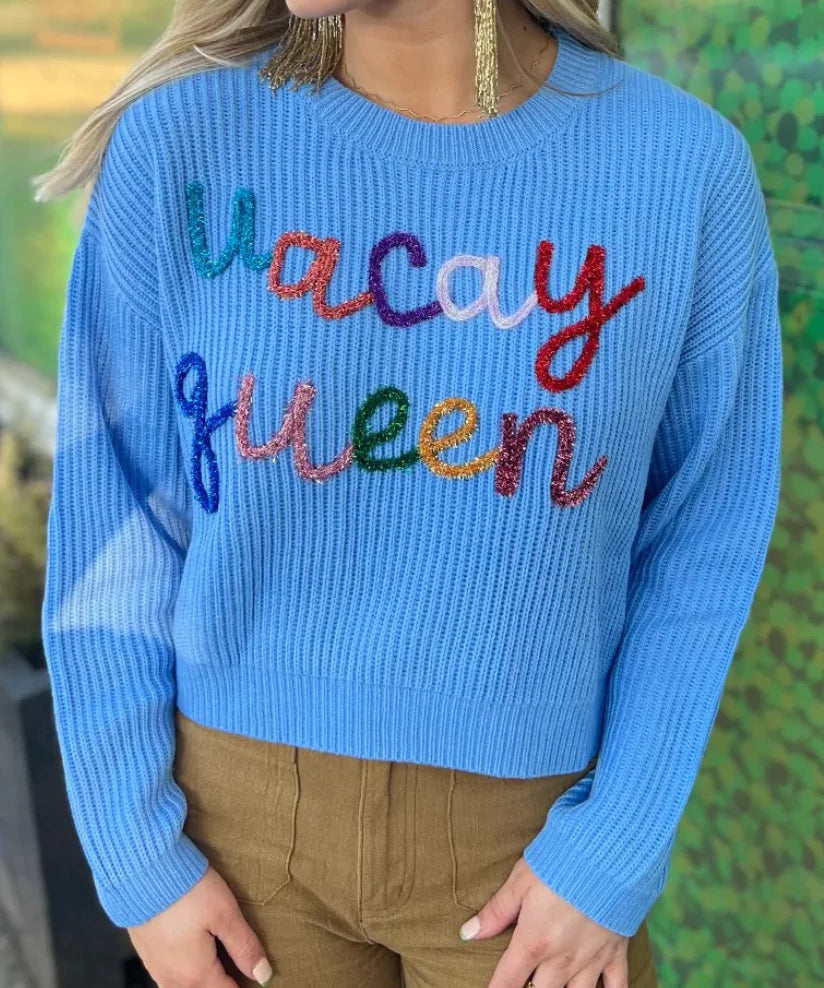 Vacay Queen Sweater