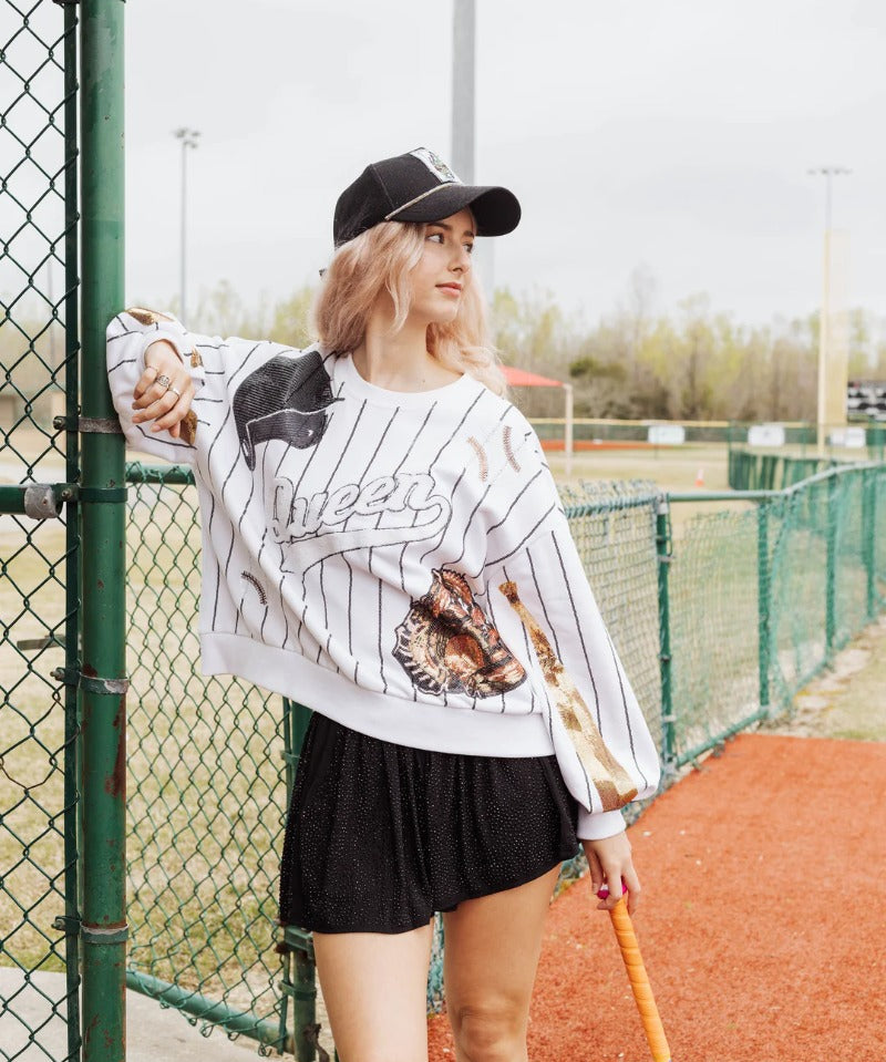 Batter Up Queen Sweatshirt