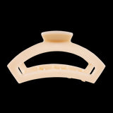 Open Large Clip- Almond Beige