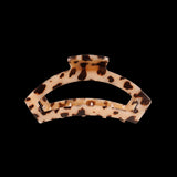 Open Medium Clip- Bl Tortoise