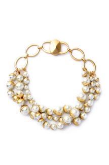 Pearl Cluster Necklace