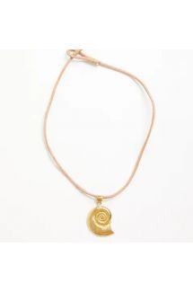 Shelly Leather Cord Necklace