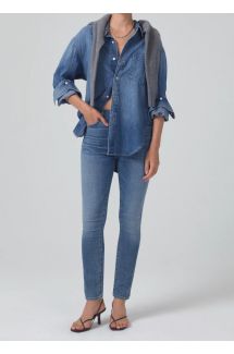 Olivia High Rise Slim Jean