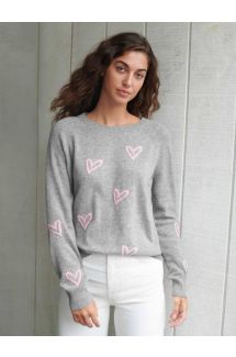 Cashmere Heart Sweatshirt