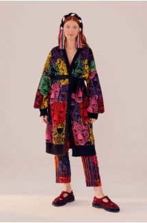 Rainbow Leopards Cardigan
