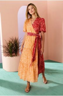 Rena Wrap Dress