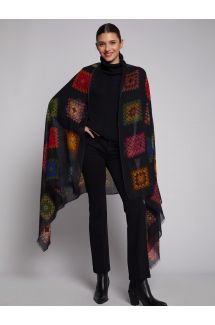Crochet Print Scarf