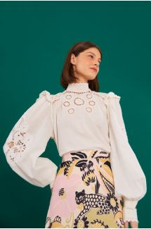 Off-White Romantic Blouse