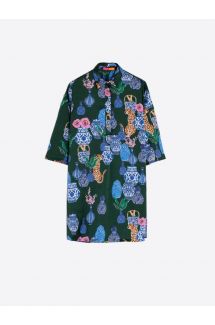 Tyanna Vase Printed Dress