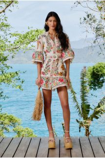 Delicate Forest Mini Dress