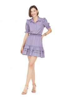 Geo Cinched Dress