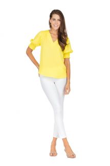 Smocked Shoulder Top