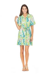 Lilly Flounce Hem Dress