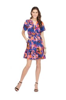 Shirred Waist Dress