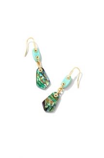 Ashlyn Drop Earring-Teal