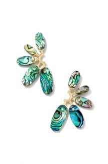 Ashlyn Stmnt Earring-Abalone