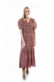 Myers Quilted Sleeve Dress
