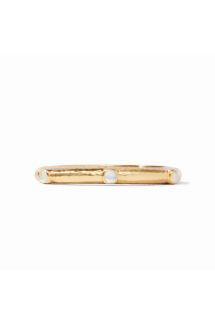 Catalina Hinge Bangle-Clear
