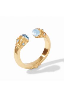 Savannah Cuff- Chalcedony Blue