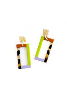Summer Colorblock Earrings