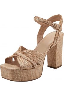 Woven Platform Sandal
