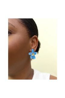 Small Flower Statement Studs