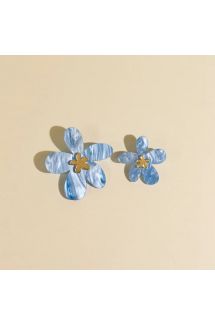 Large Flower Statement Studs