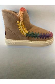 Eskimo Sneaker- Rainbow Stitch