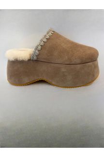 Chunky Suede Platform