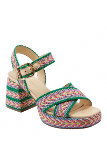 Woven Platform Sandal