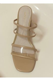 Acrylic Double Strap Sandal
