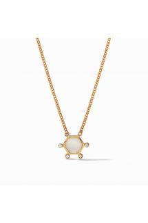 Cosmo Solitaire Necklace-Clear