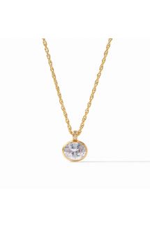 Antonia Solitare Necklace CZ