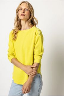 3/4 Sleeve Boatneck Top