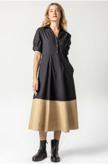 Collared Maxi Dress