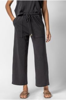 Cropped Pull On Pant