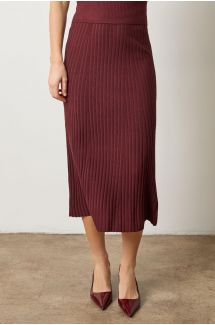 Straight Rib Skirt