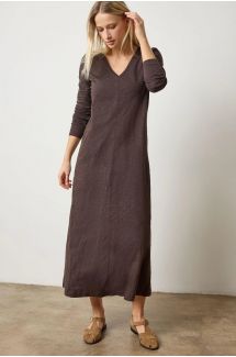 V-Neck Maxi Dress