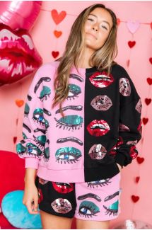 Eyes & Lips Sweatshirt