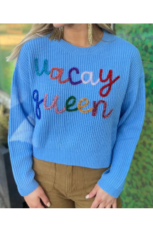 Vacay Queen Sweater