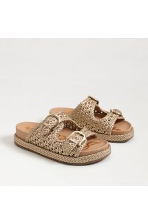 Lattic Footbed Sandal