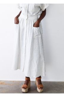 Button Down Skirt