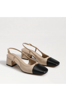 Cap Toe Sling Back Heel