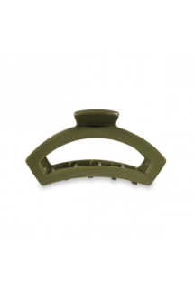 Open Medium Clip- Olive