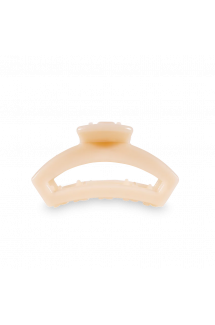 Open Tiny Clip- Almond Beige